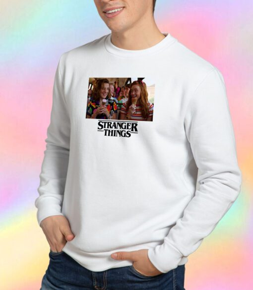 Eleven and Max Stranger Things Sweatshirt