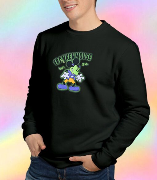 Franken Mouse Halloween Sweatshirt