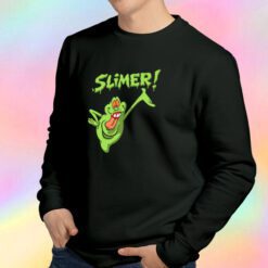 Ghostbusters Slimer Hungry Vintage Sweatshirt