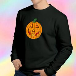 Glowing Happy Jack O Lantern Sweatshirt