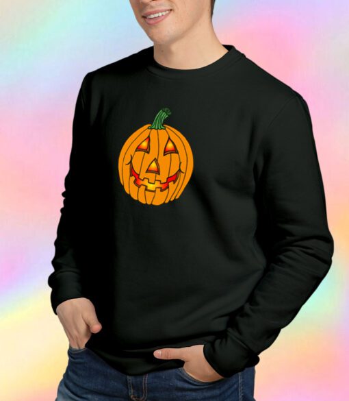 Glowing Happy Jack O Lantern Sweatshirt