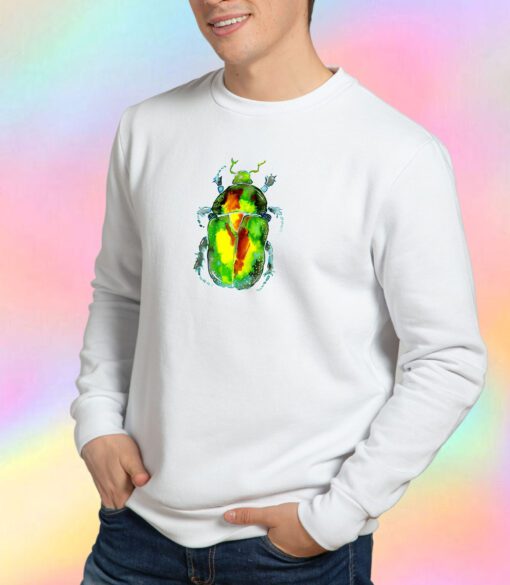 Green Rose Chafer Sweatshirt