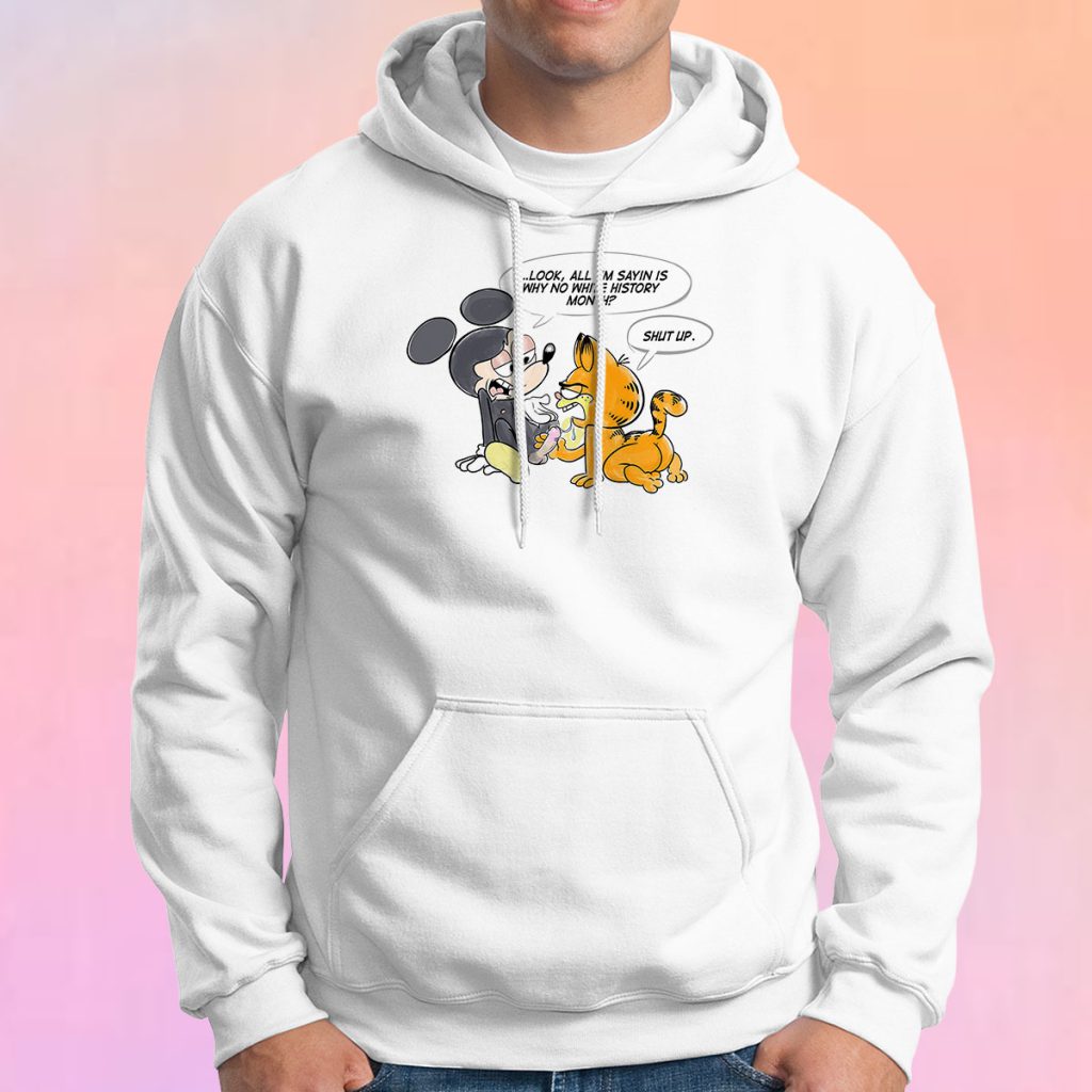Best Selling Mickey Mouse Fuck Off Garfield Hoodie Unisex Design