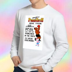 Mike Tyson Punchout In The Mouth Sweatshirt