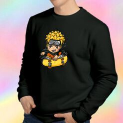 Naruto Skateboarding Cartoon Sweatshirt