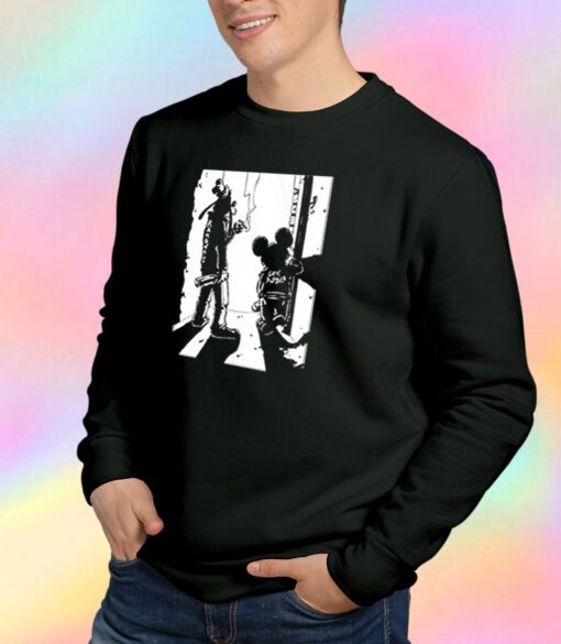 Punk Rock Goofy and Mickey Sweatshirt