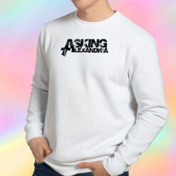 asking alexandria art fun fun Sweatshirt