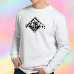 beaver canoe built Sweatshirt