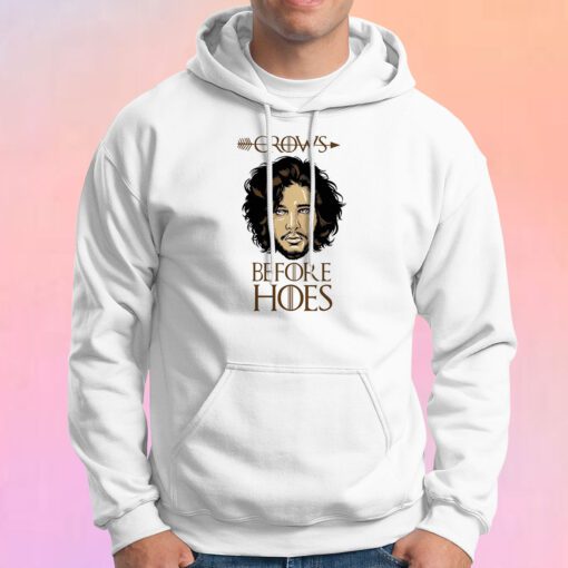 crows before hoes Cover Hoodie