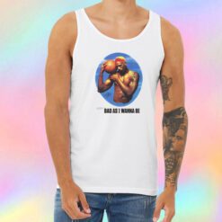 Bad As I Wanna Be Vintage Dennis Rodman Tank Top