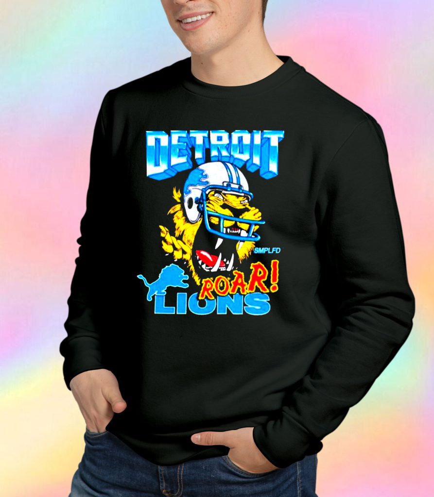 Official Smplfd X Lions Roar Detroit Lions T-shirt,Sweater, Hoodie