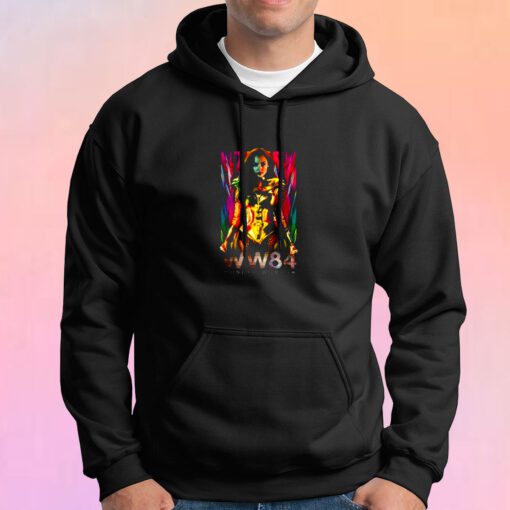 WW 84 Golden Warrior Wonder Woman Hoodie