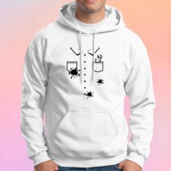 Wrenches Grease Stains Car Auto Mechanic Halloween Hoodie