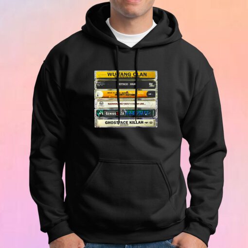 Wu Tang Clan Hip Hop Cassette Tape Hoodie