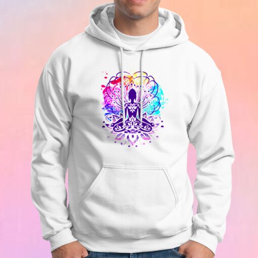 Yoga Meditation India Hoodie