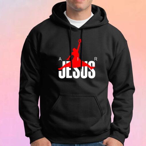 Air Jesus Baseball Graphic Hoodie