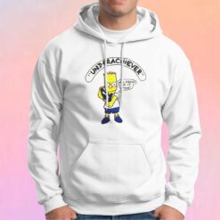 Bart Simpson Underachiever Funny Parody Hoodie