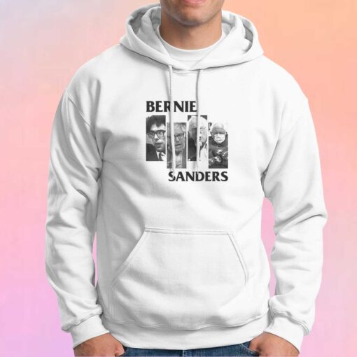 Bernie Sanders Black Flag Democratic Hoodie