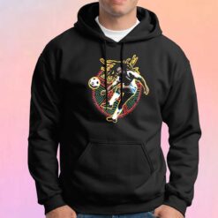 Bob Marley Soccer Vintage Hoodie