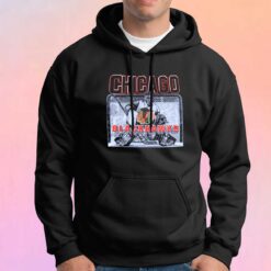 Chicago Blackhawks 90s Goalie Vintage Hoodie