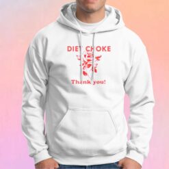 Diet Choke Thank You Graphic Hoodie