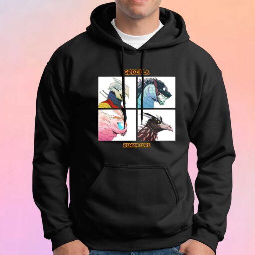 Godzila Demon Core Parody Hoodie