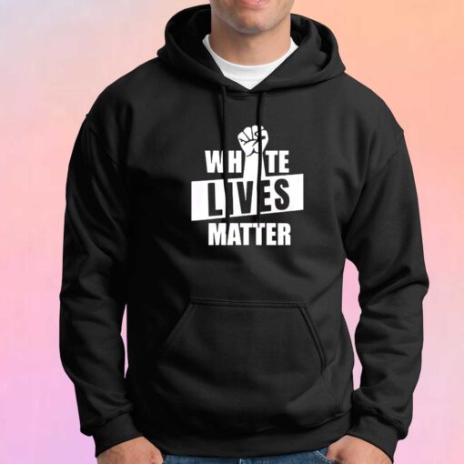 Kaye West White Lives Matter Hoodie