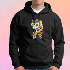 Land Sea Space Graphic Hoodie