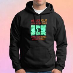 Malcolm X The Black Dollar Vintage Hoodie