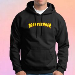 Transgender Flame Thrasher Funny Hoodie