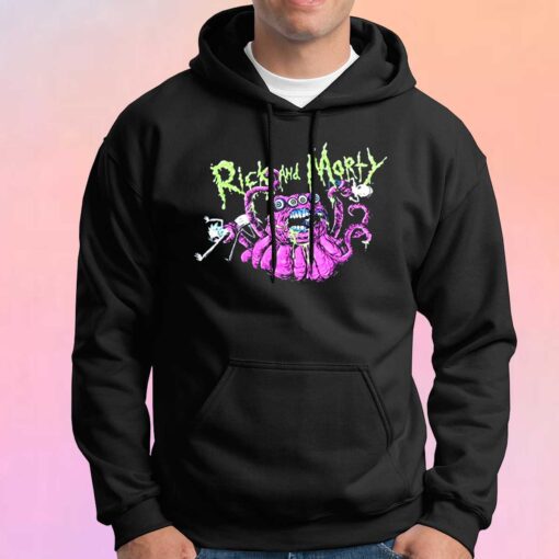 Graphic Rick and Morty Hoodie