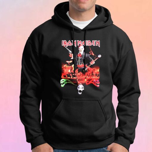 Iron Maiden Legacy Of The Beast Vintage Hoodie