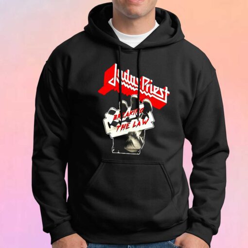 Judas Priest Breaking The Law Hoodie