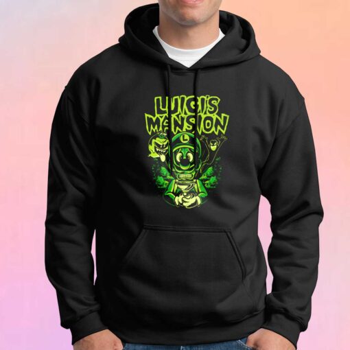 Luigis Mansion Mario Hoodie