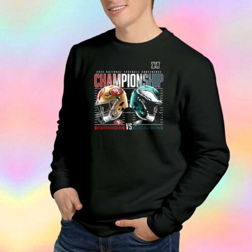 Philadelphia Eagles vs San Francisco 49ers 2022 NFC Championship Sweatshirt