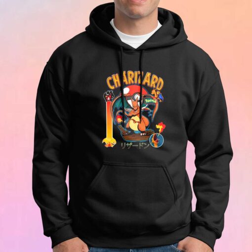 Charizard Pokemon Vintage Hoodie