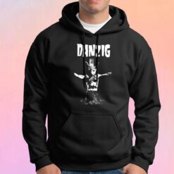 Danzig Skullman Cross Baphomet Hoodie