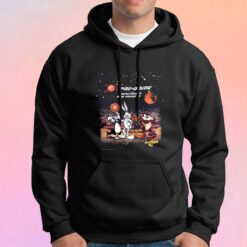 Vintage 1996 Space Jam Pre Game Tee Hoodie