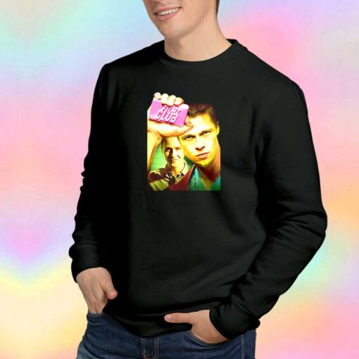 Vintage 1999 Fight Club Movie Poster Sweatshirt