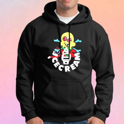 Graphic Ice Cream Licorice Hoodie