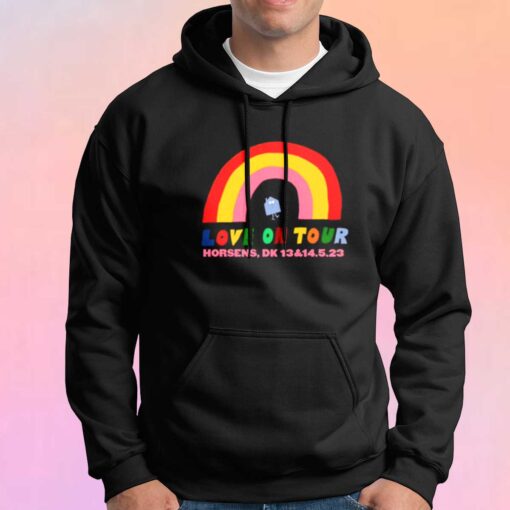 Harry Styles Italia Rainbow Love On Tour Horsens Dk 13&14.5.23 Hoodie