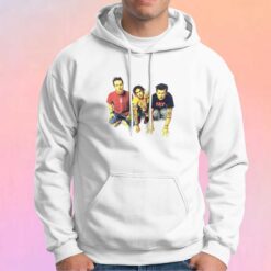 Vintage BLINK 182 White Rock Band Hoodie