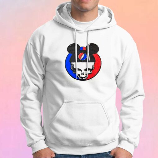 Vintage Grateful Dead x Disney Mickey Mouse Logo Hoodie