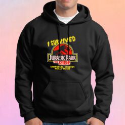 90s I Survived Jurassic Park the Ride Universal Studios Hoodie