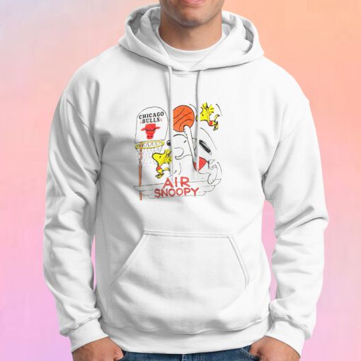 Chicago Bull Air Snoopy Graphic Hoodie