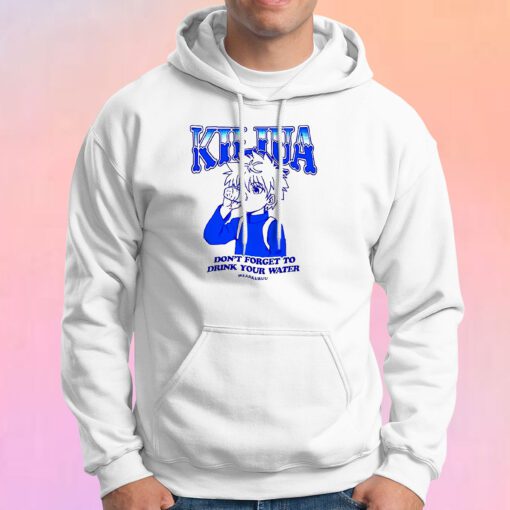 Killua Drink Your Water Hoodie