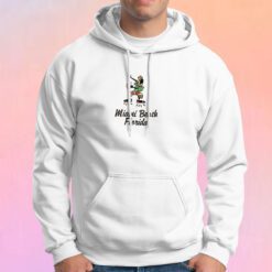 Miami Beach Cropped Hoodie