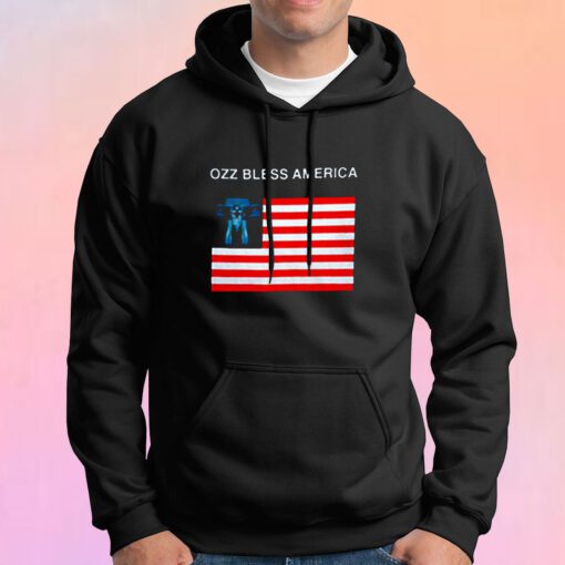 Ozzy Osbourne Ozz Bless America Hoodie