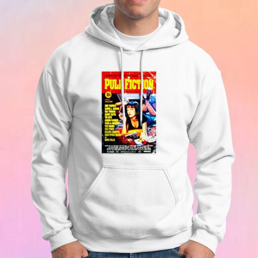 Pulp Fiction Smoking Vintage Style Hoodie