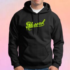 Retro Blessed Shoe Lace Logo Grinch Hoodie